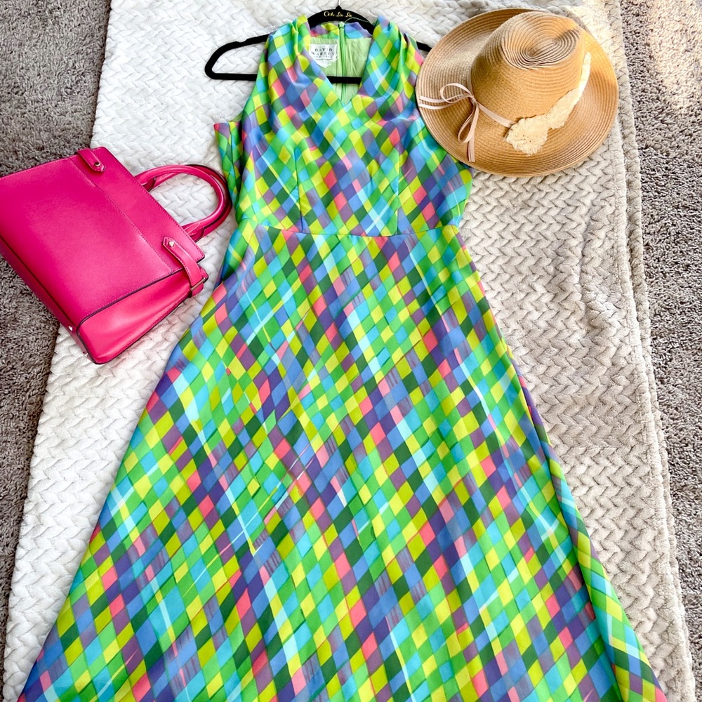 Vintage Y2K David Warren New York Dress